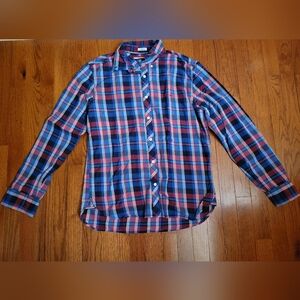 Tommy Hilfiger Multicolor Plaid Button Down Shirt